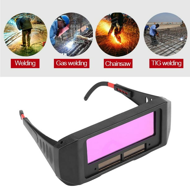 Features Anti-Ultraviolet Infrared Radiation Anti-Glare Suitable for Gas Welding Steel Welding Cutting Welding Solar Auto Darkening Welding Goggle Features Anti-Ultraviolet Infrared Radiation Anti-Glare Suitable for Gas Welding Steel Welding Cutting Welding Solar Auto Darkening Welding Goggle